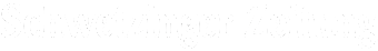 Schwetzinger Zeitung Logo