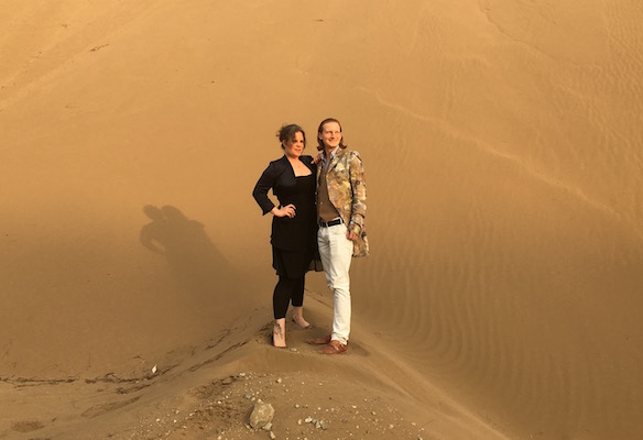 Dust of Soul 'Color of Oman' CD-Cover Shooting & Video Shooting in the Sand Dunes of Muscat (October 2016)
