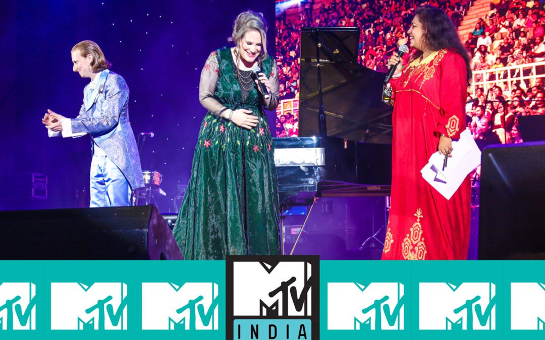 Kon­zert­show im Amphi­thea­ter für MTV Indien