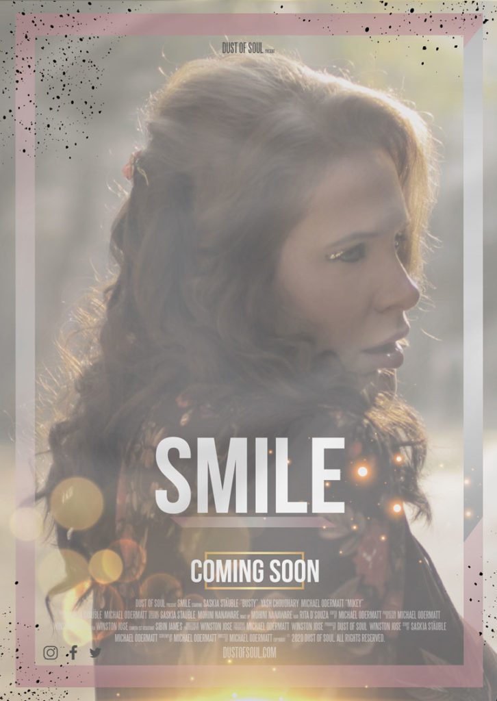 Vorab Teaser Poster des neuen Musikvideos Smile von Dust of Soul