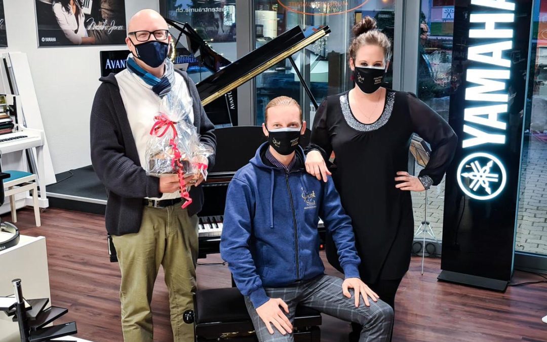 Tastenträume «Live am See», im Kinosaal, am renommierten Shopping Center forum