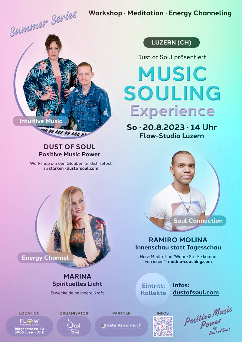 Dust of Soul Music Souling Experience Poster