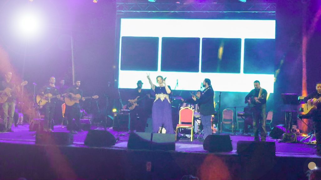 Swiss & Omani musicians perform together on 48th Oman National Day at City Amphitheater Qurum in Muscat