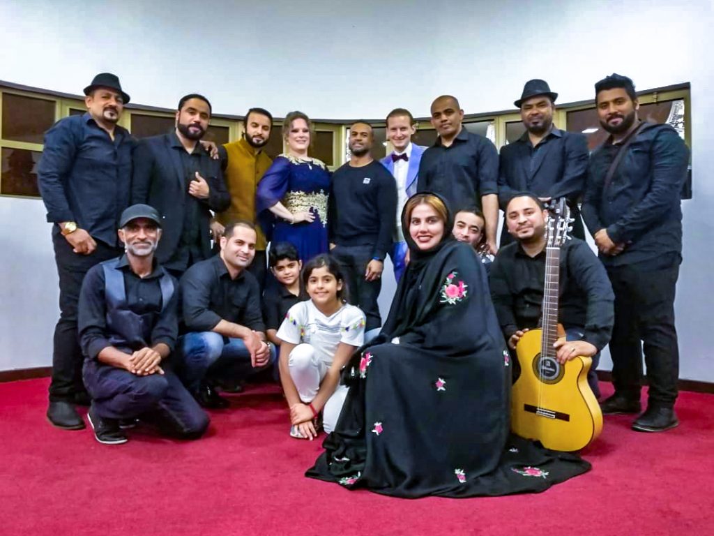 Swiss and Omani fusion musical debut