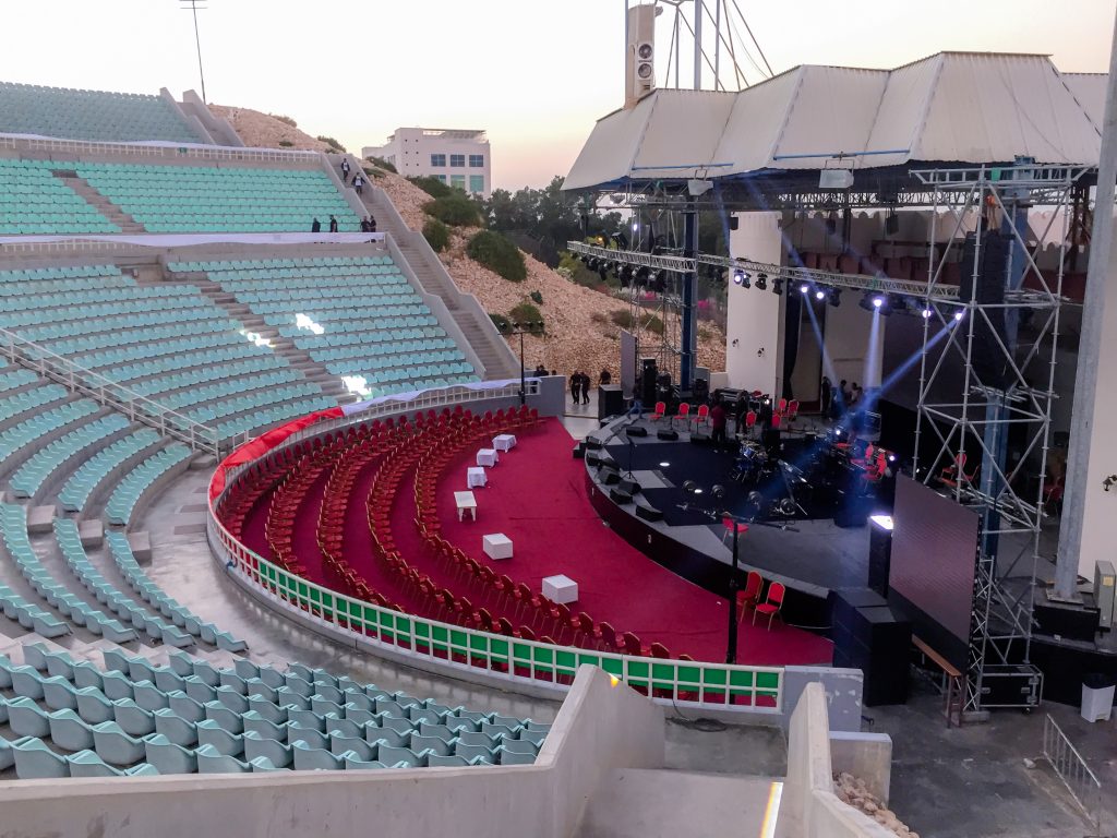 Dust of Soul feat. Lujinia Omani Band at City Amphitheater Qurum Show in Muscat