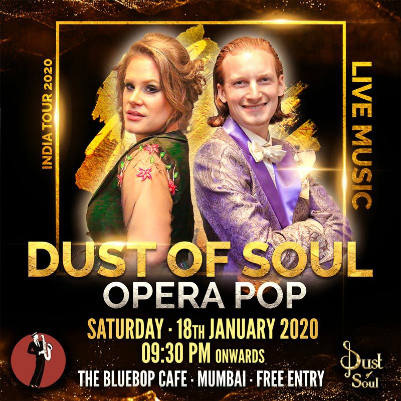 Dust of Soul Live Opera Pop at The BlueBop Cafe Mumbai