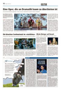 Luzerner Rundschau «Ein bisschen Seelenstaub im "sttattkino"» (Newspaper, 31 March 2023, Switzerland)