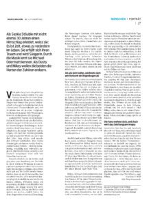 Migros Magazin «Meine Welt» (Magazine, 19 August 2013, Switzerland)