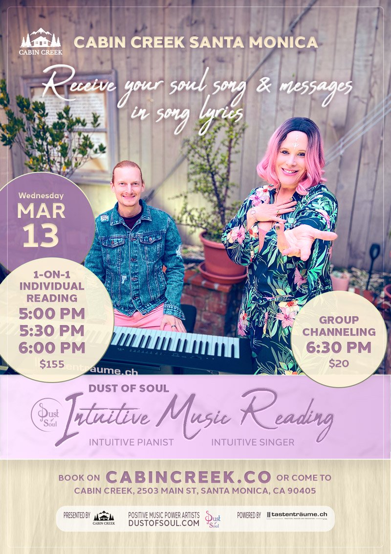 “Intuitive Music Reading” presented by Cabin Creek Santa Monica