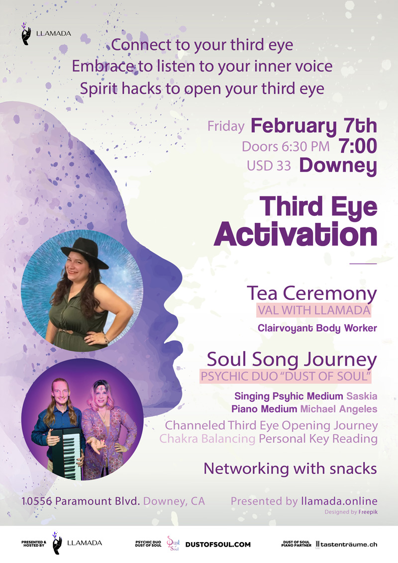 Third Eye Activation with Soul Song Journey by Dust of Soul