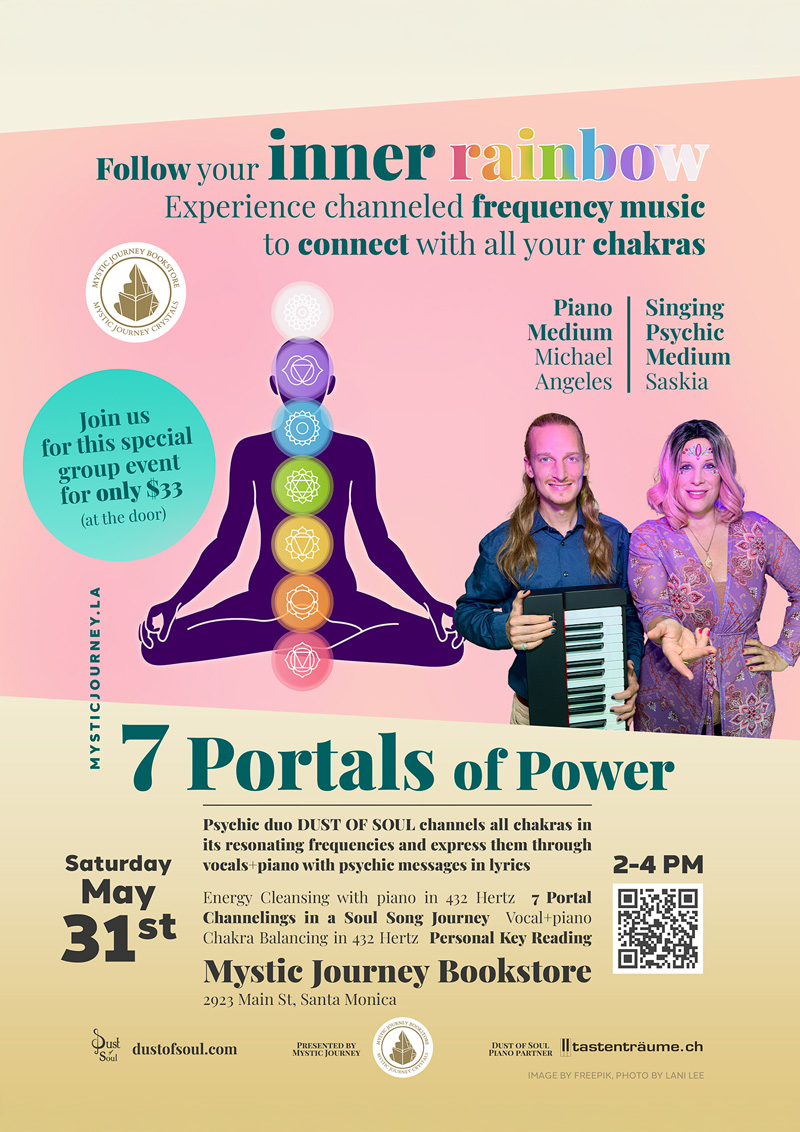 7 Portals of Power Soul Song Journey at Mystic Journey LA