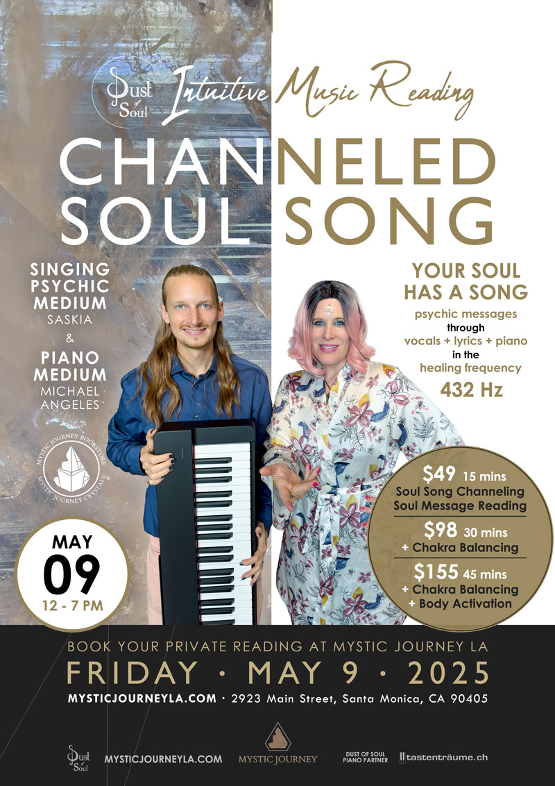 “Intuitive Music Reading” with Dust of Soul at Mystic Journey LA