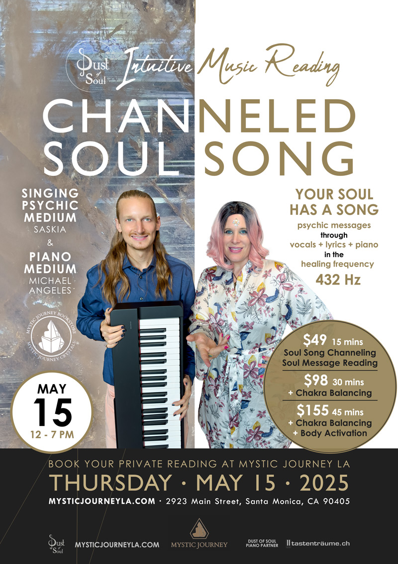 “Intuitive Music Reading” with Dust of Soul at Mystic Journey LA