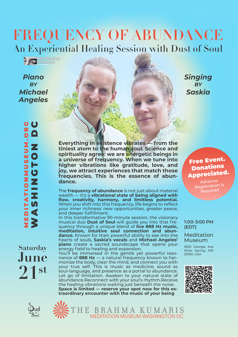 SPECIAL EVENT - The Frequency of Abundance with Dust of the Soul