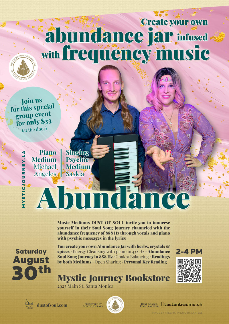 Create Your Own Abundance Jar Infused with Frequency Music